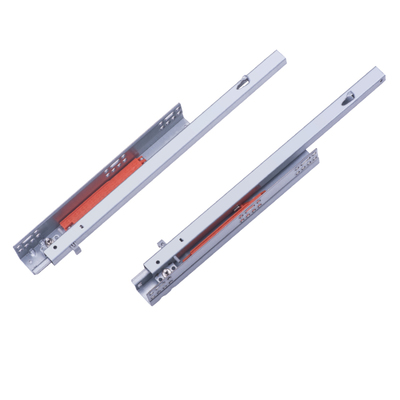 16mm & 19mm Single Extension Soft Close Drawer Slides With Pin