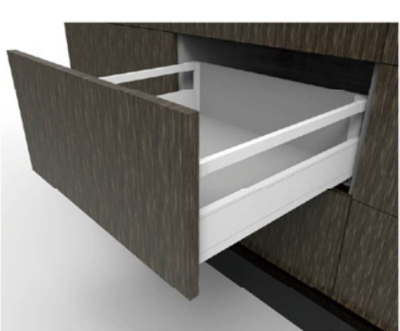 167MM SLIM BOX WITH EXTENDED SIDE SQUARE RAILING