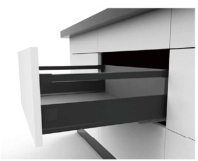167MM CLASSICAL BOX WITH SIDE SQUARE RAILINGS