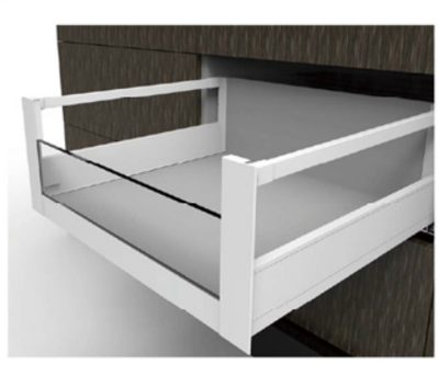 199MM INNER BOX WITH SIDE SQUARE RAILINGS AND EXTENDED FRONT LOW GLASS