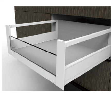 199MM INNER BOX WITH SIDE SQUARE RAILINGS AND EXTENDED FRONT LOW GLASS