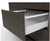 199MM SLIM BOX WITH EXTENDED SIDE SQUARE RAILINGS