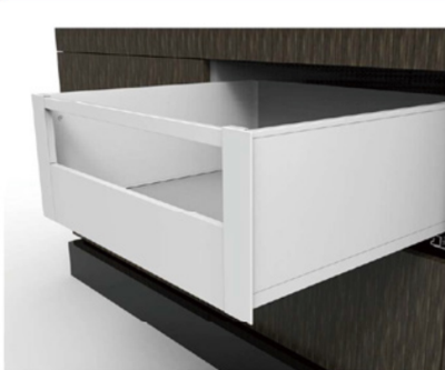 199MM INNER BOX WITH FRONT PANEL AND SQUARE RAILING